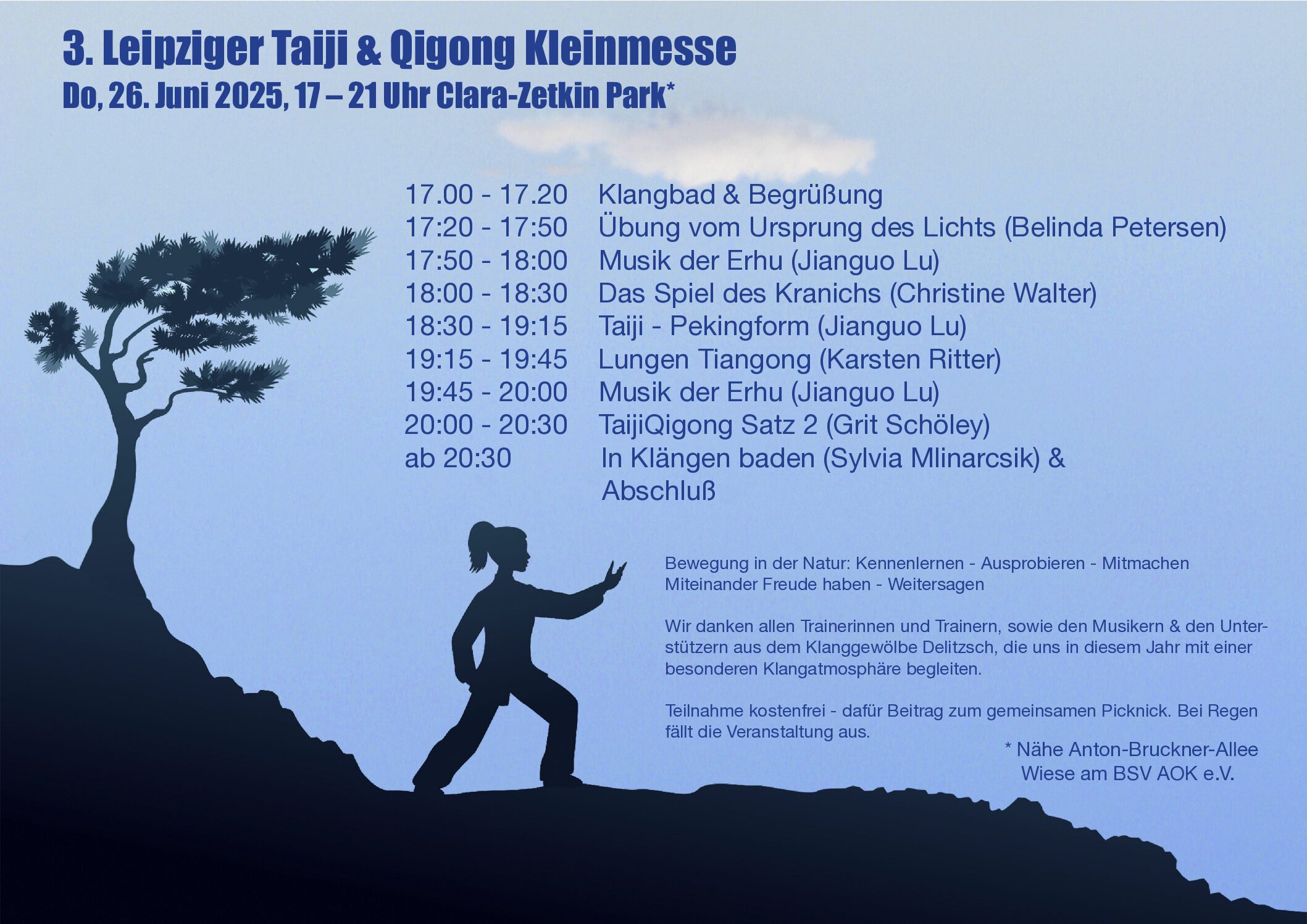 3. Leipziger Taiji & Qigong Kleinmesse